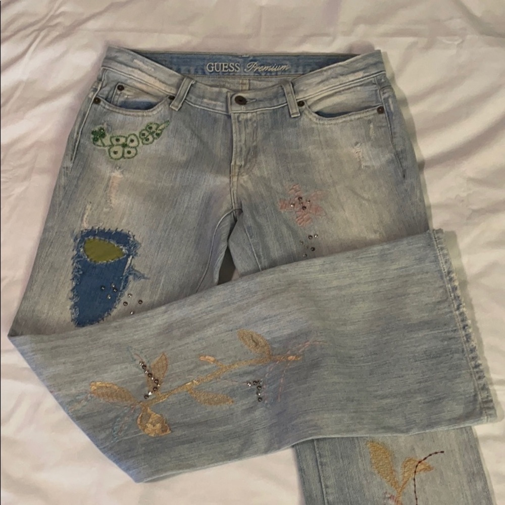 Embellished Guess Jeans